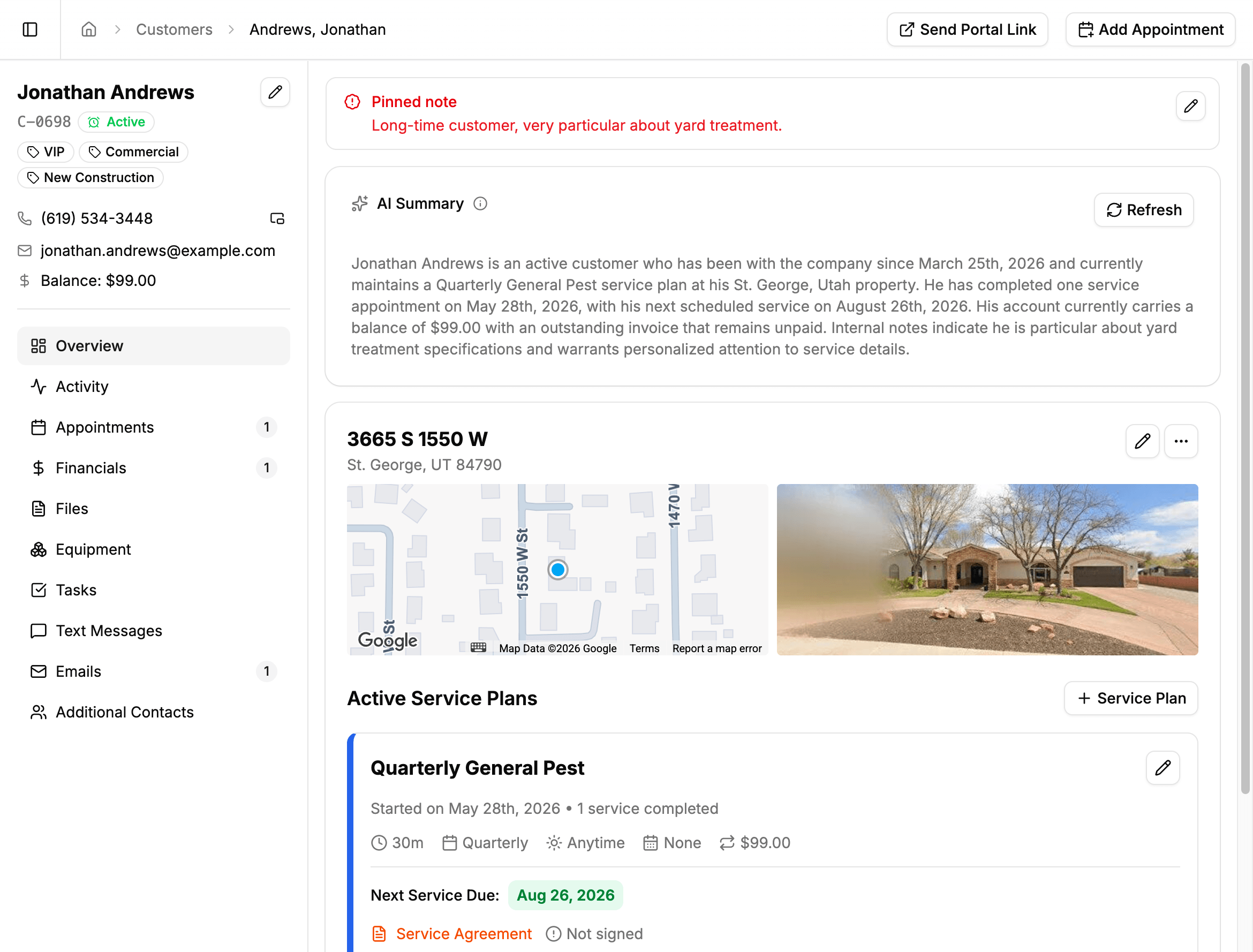 AI Customer Summaries