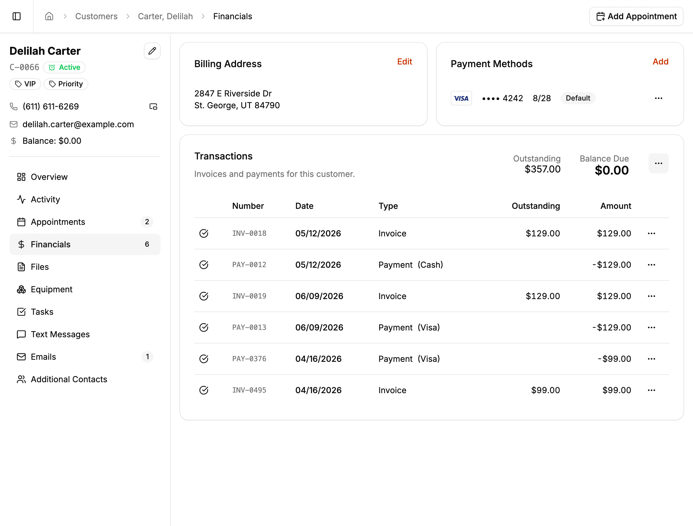 Invoicing & Payments